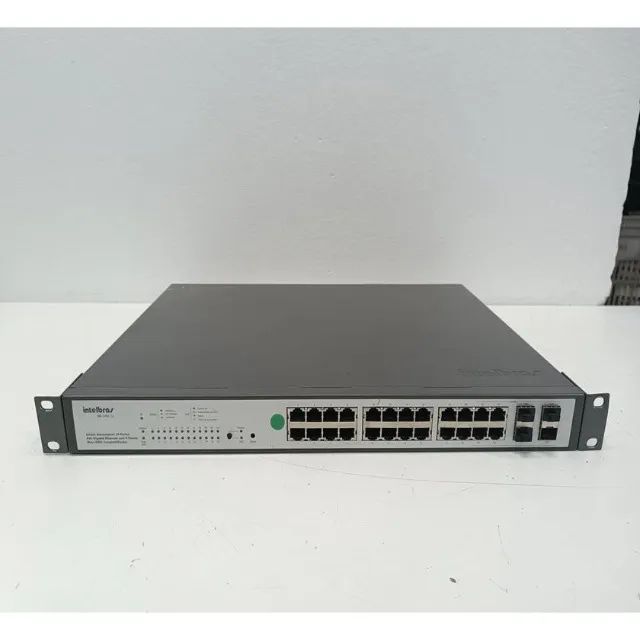 Switch Gerenciavel Poe 24p Giga  Intelbras Sg 2404 Poe 