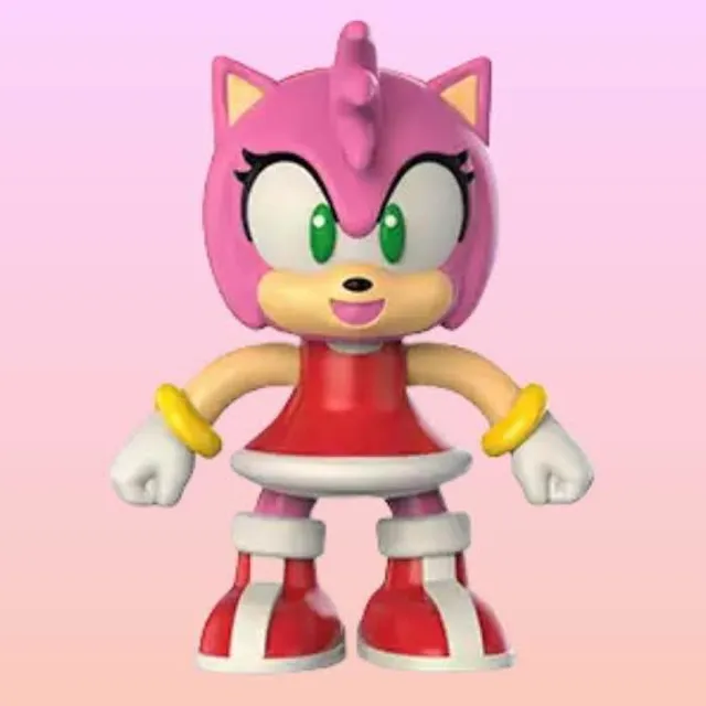 esse é animação da Amy Rose do filme do Sonic 3 o filme