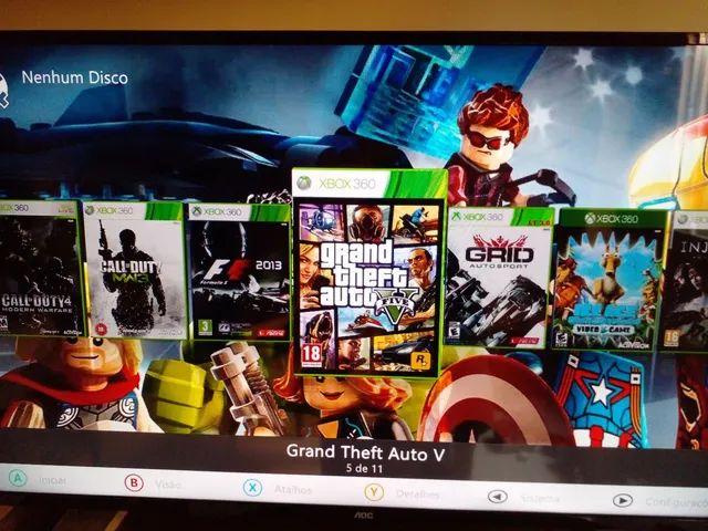 Hd Externo com Jogos para Xbox 360 Rgh