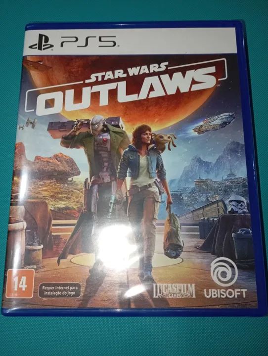 Star Wars: Outlaws - PS5 novo e lacrado 