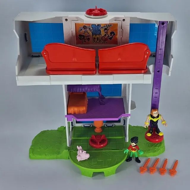 Torre Teen Titans Imaginext Fisher-Price (Usado)