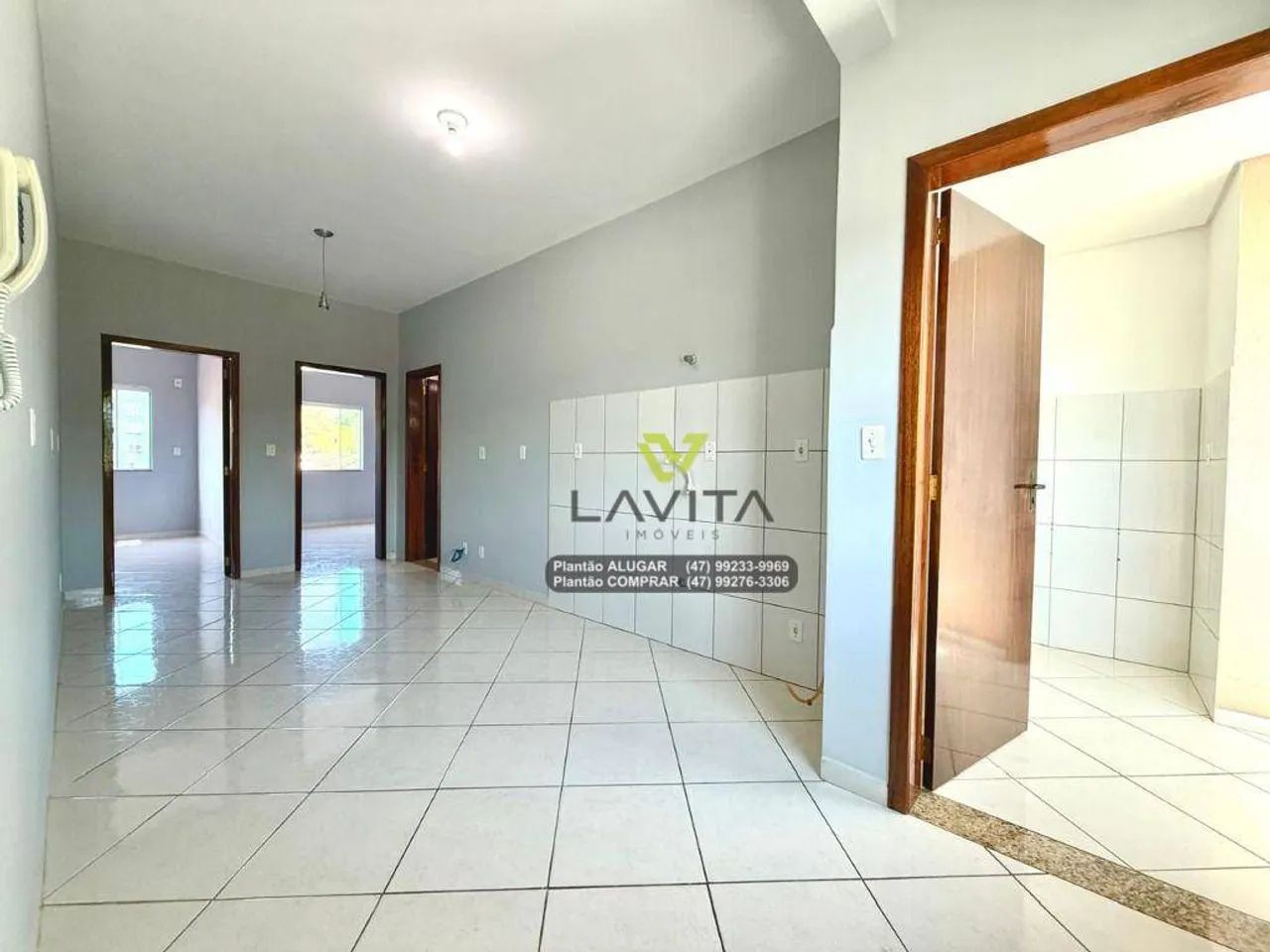 Apartamento com 2 dormitórios para alugar, 65 m² por R$ 1.640,00/mês - Bela Vista - Gaspar