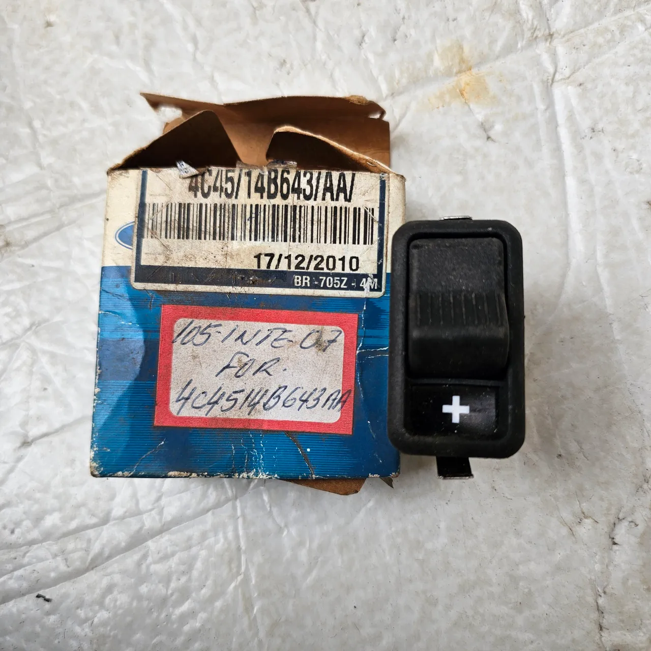 Ford cargo interruptor ajuste controle velocidade novo original 4C4514B643AA