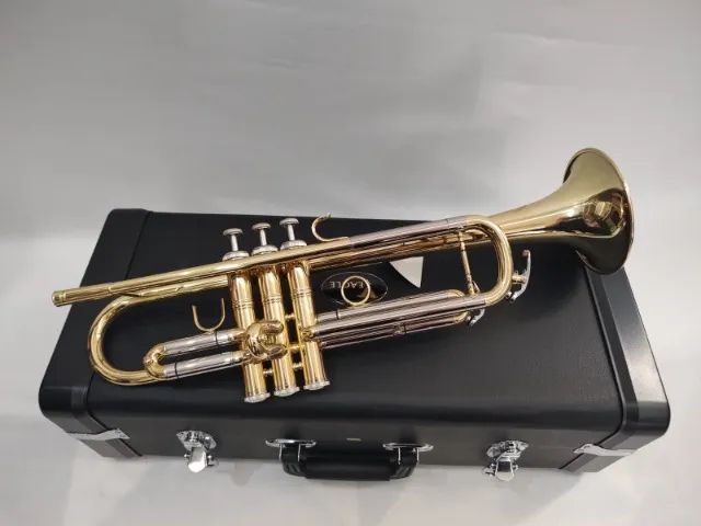 Trompete Eagle TR504 Sib c/ Estojo de Luxo - NOVO - Aceito trocas