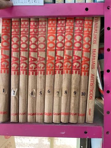 Enciclopédia salvar bricolage 11 volumes Marcineiro Madeira como fazer