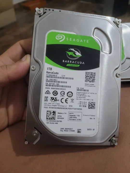 x2 HD Seagate Barracuda 1TB SATA - Foto 3