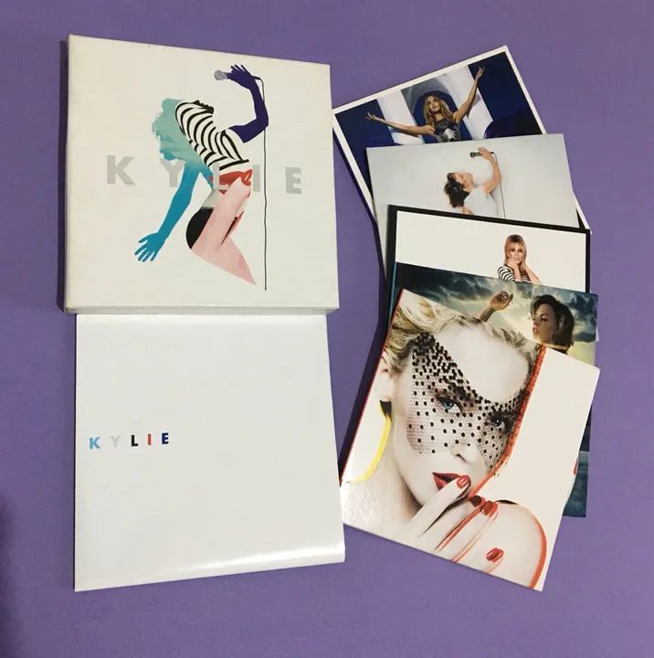 Box com 5 CDs Kylie Minogue - Raro