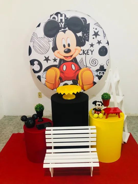 Decoração pegue e monte mickey, Magali  - Foto 5