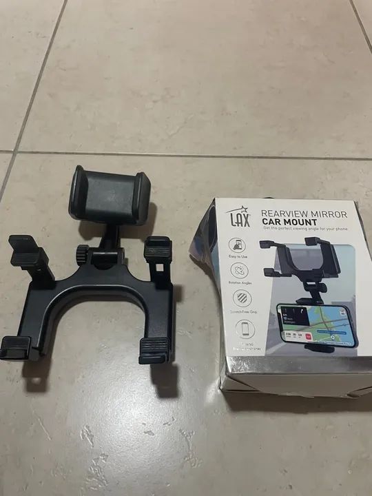 Suporte para Celular para Carro - Espelho Retrovisor