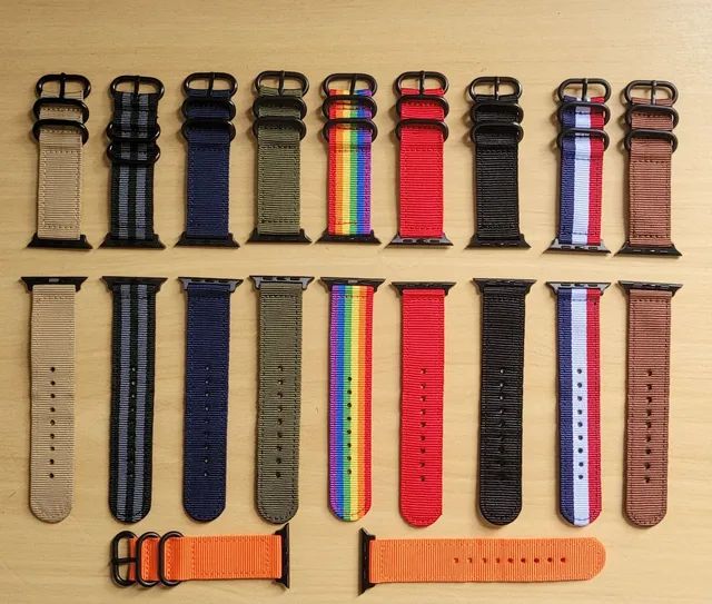 Pulseira de nylon para Apple Watch, 42/44/45/49 MM - Foto 2