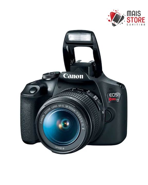 Câmera Canon EOS T7 Kit 18-55mm F/3.5-6.3 IS II (Novo/Lacrado) - Foto 4