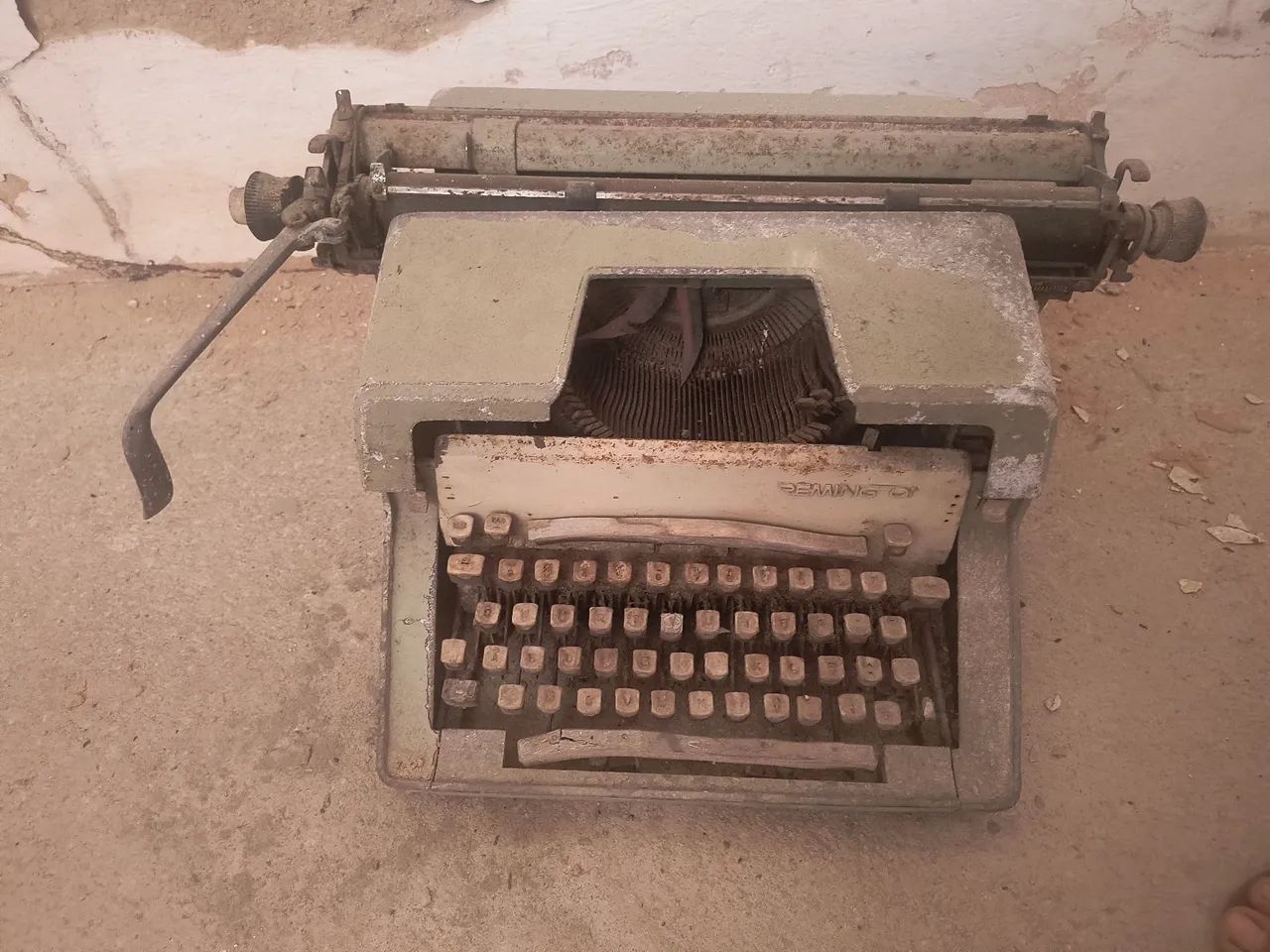 Máquina de escrever antiga