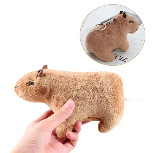 Chaveiro de Pelúcia Adorável- Capivara - Novo - Foto 4