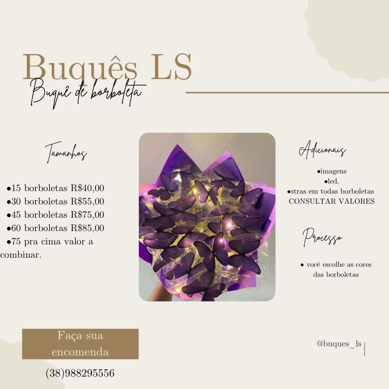 Buquês de rosas de cetim - Foto 4