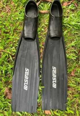 Nadadeira masculina n° 44 Seasub Extreme Velox - Original - PRO (excelente estado) - SP - Foto 6