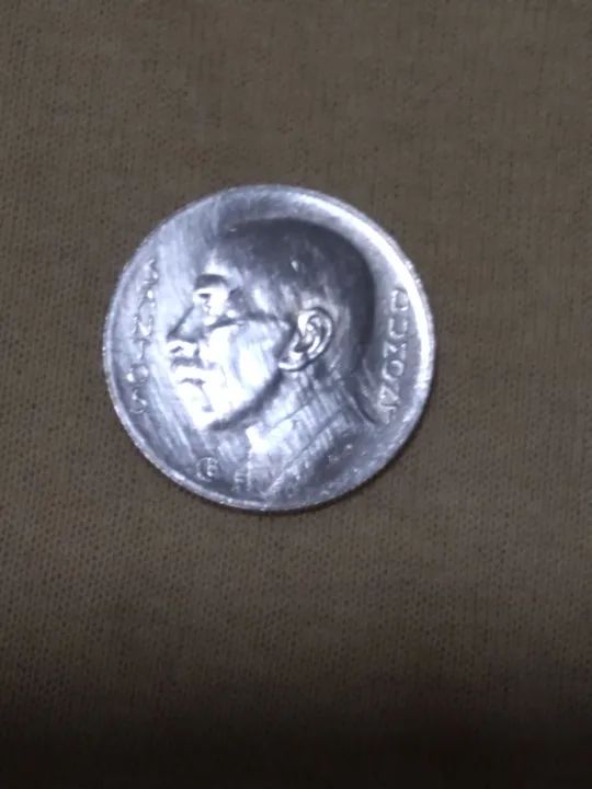 Moeda de 5.000 reis do santos Dumont  - Foto 5