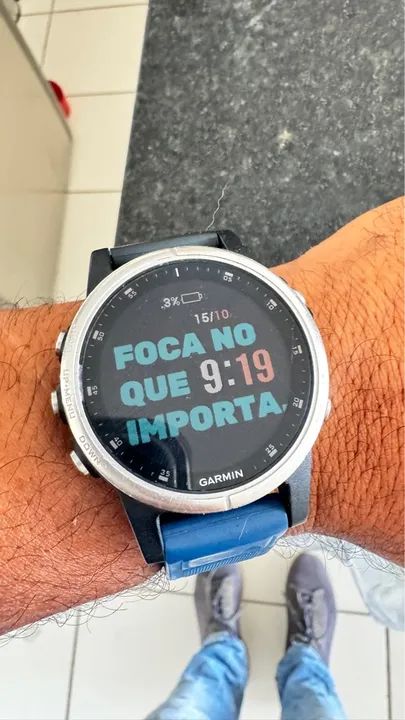 Relógio garmin fenix 5s