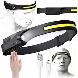 Lanterna Fita Led Ajustável De Cabeça Recarregável - Foto 5