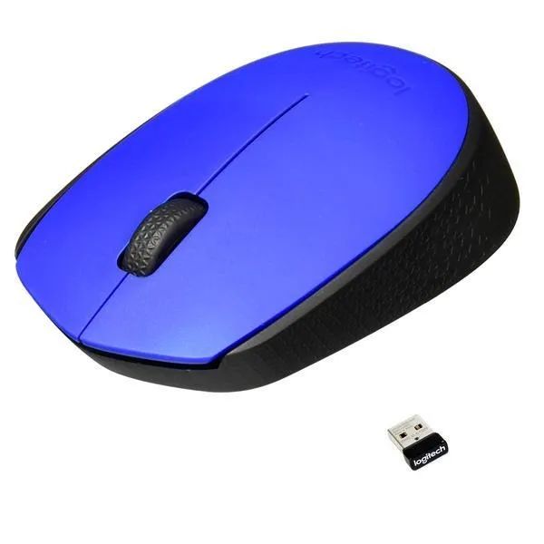 Mouse Sem Fio Usb M170 Logitech Azul  Loja Coimbra Computadores Entregamos - Foto 2