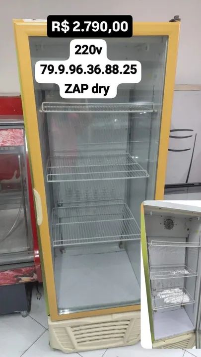 Vitrine refrigerada expositor refrigerado R$ 2.790,00
