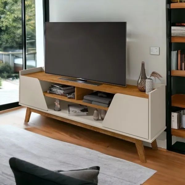 Rack P/TVs Até 65 Polegadas 2 Portas 1.60M. Produdo Novo Direto de Fábrica P/Sua Casa. - Foto 2