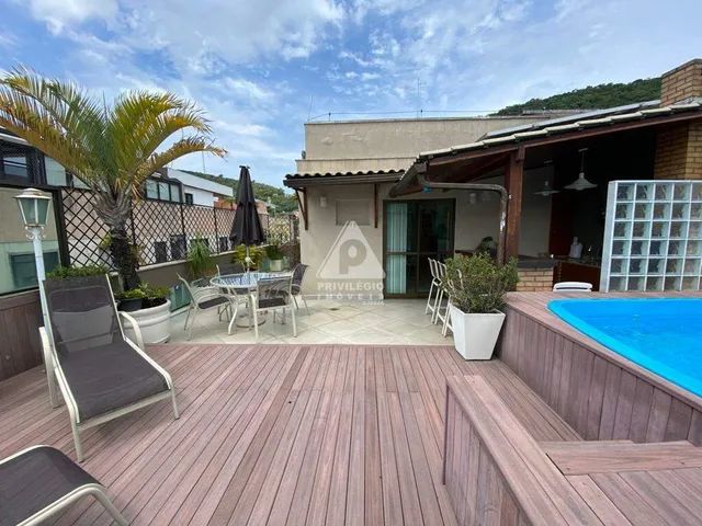 Cobertura, 3 quartos, suíte, 2 vagas, botafogo. - Foto 3