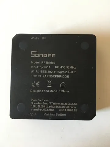 Sonoff Bridge ponte 433Mhz