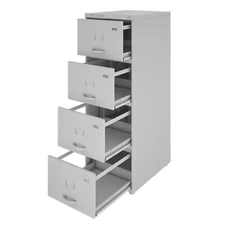 Arquivo curto 4 gaveta de aço#26 (15kg por gaveta)- Amapa  - Foto 2