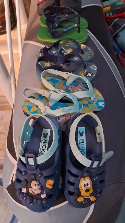 7pares infantil, CALÇADOS.