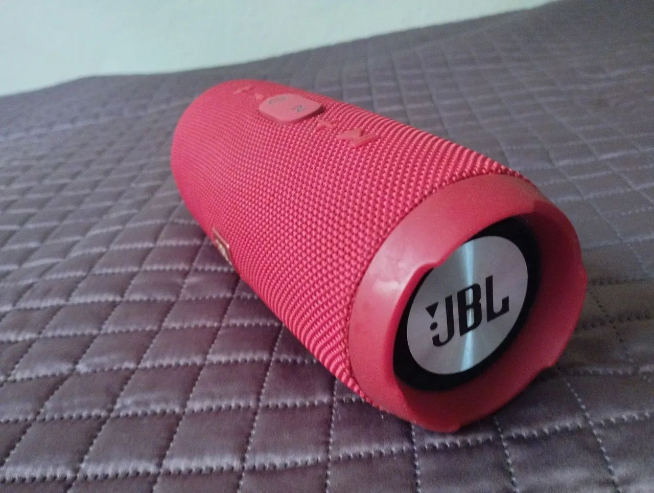 Caixa de Som JBL Charge 3 Vermelha - Foto 2