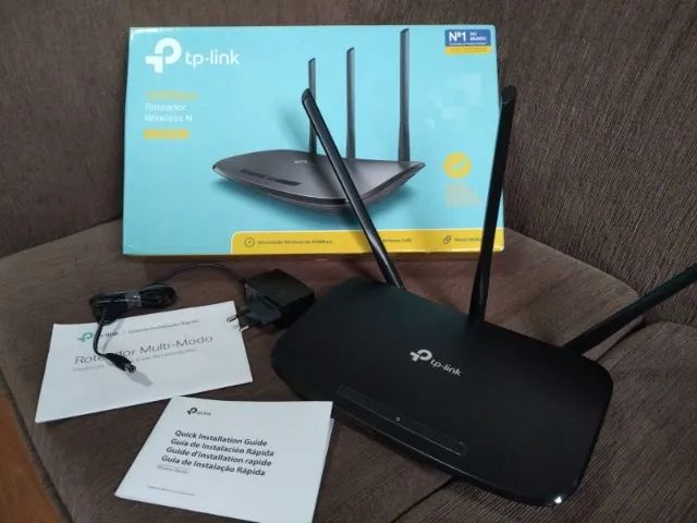 ROTEADOR WIRELESS TP-LINK TL-WR949N 450Mbps 3 ANTENAS