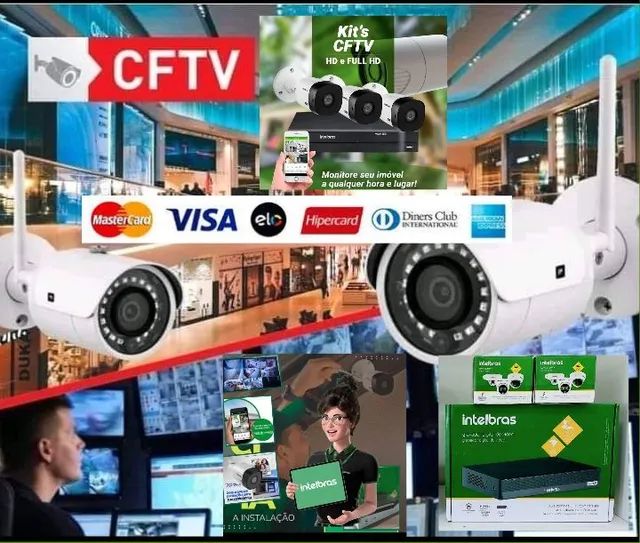 Câmeras de segurança completo. Já incluso a instalação  - Foto 3