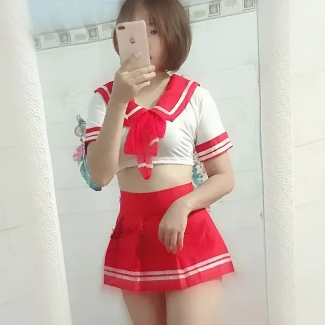 Fantasia de estudante japonesa