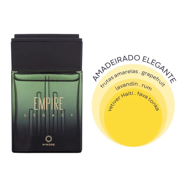 Empire Legacy Deo Colônia Hinode 100 ml - Foto 2
