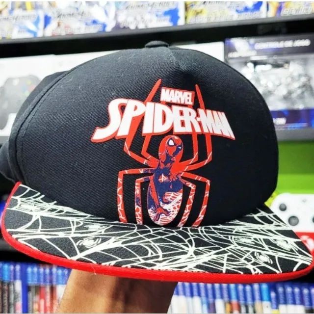 Boné Oficial Spider-Man Licenciado da Marvel