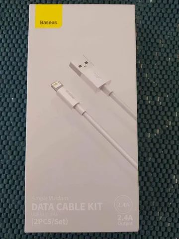 Kit 2 Cabos 1.5m Baseus iPhone