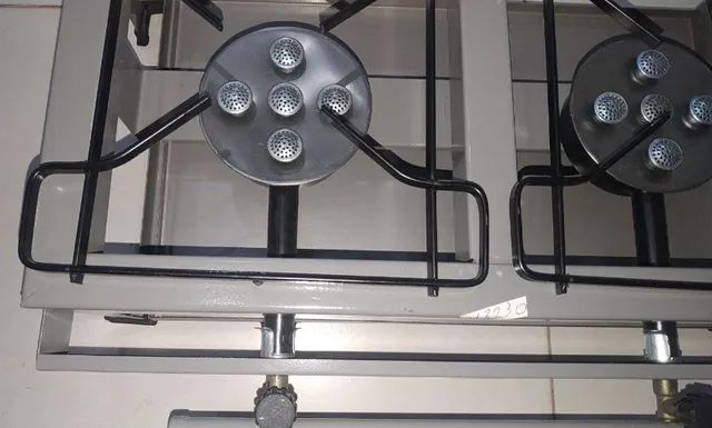 Fogão Ind 0005 2 Bocas Mesa 280x530mm 113230 Albasan