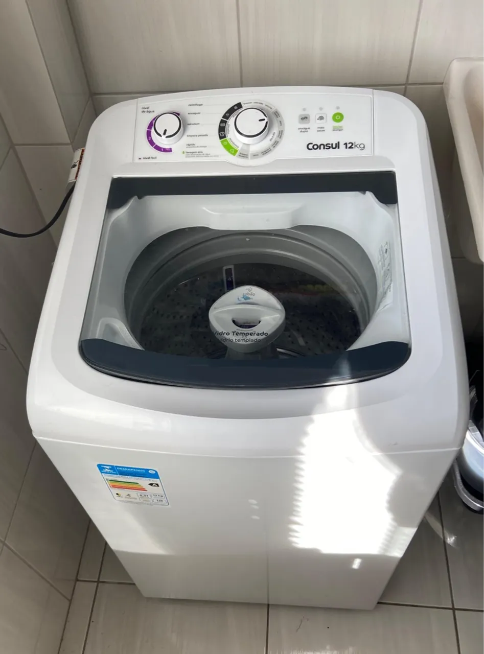 Máquina de Lavar Roupa Consul 12kg