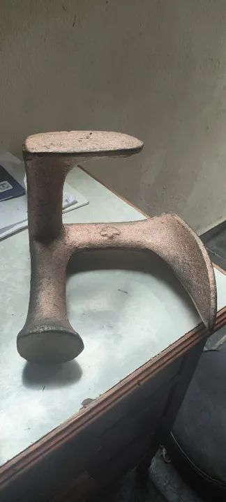 morsa bigorna de sapateiro antigo - Foto 2