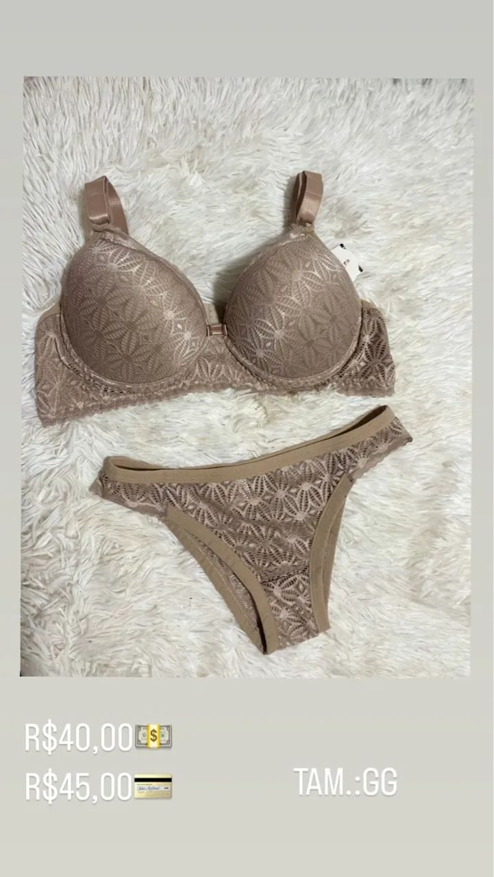 Conjunto lingerie P ao GG - Foto 4