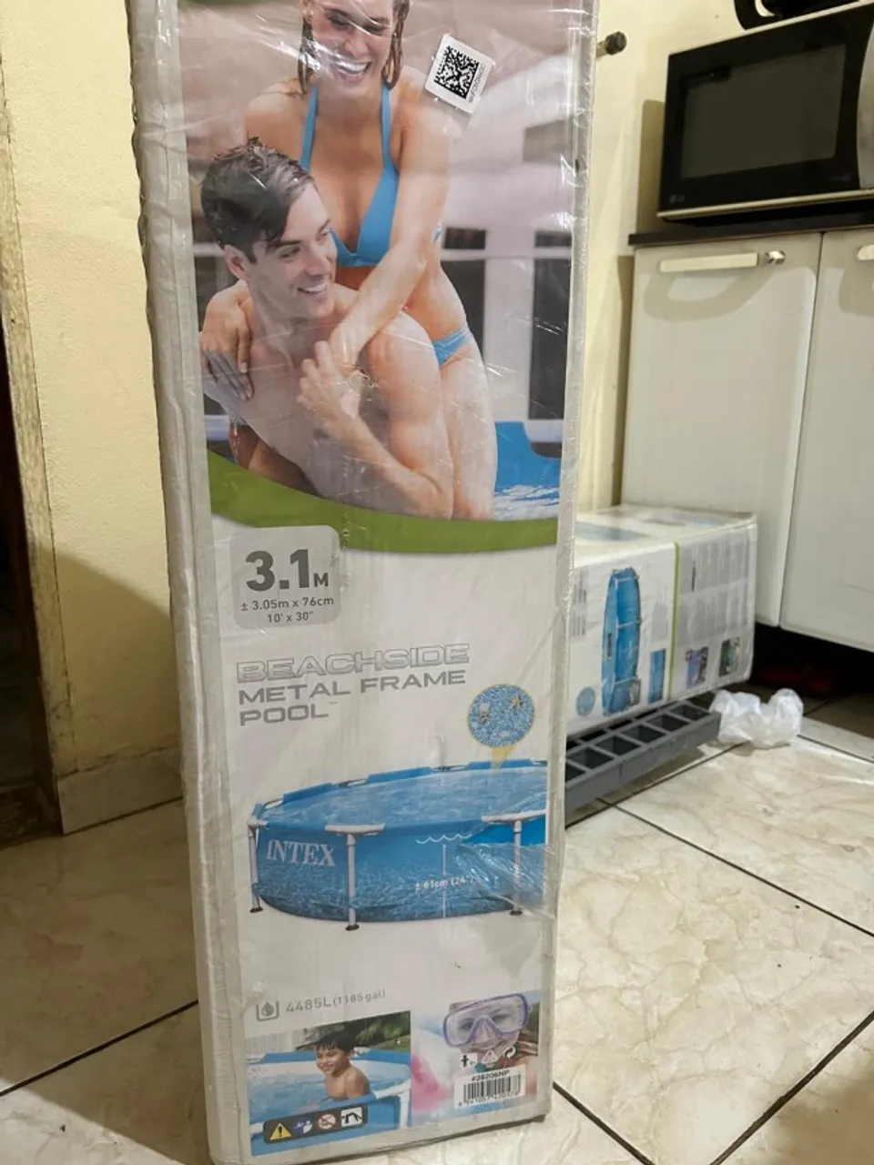 Piscina estrutural Intex 4.485L com Preço de Inverno