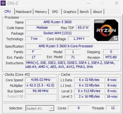 Processador AMD Ryzen 5 3600 6 Núcleos & 12 Threads (4.2GHZ Turbo) - Foto 3