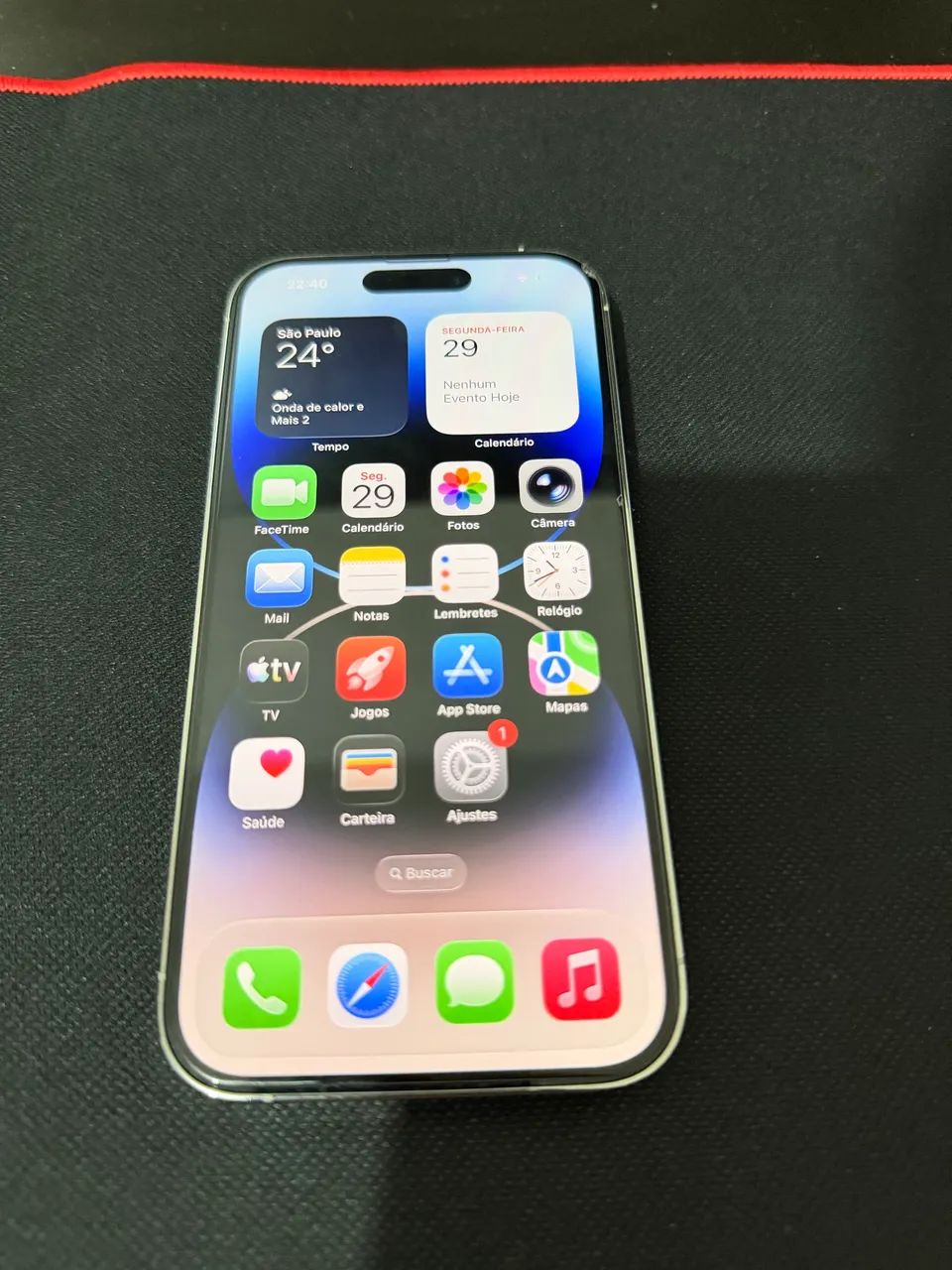 iPhone 14 Pro - 256GB | Branco | Excelente Estado - Celulares e