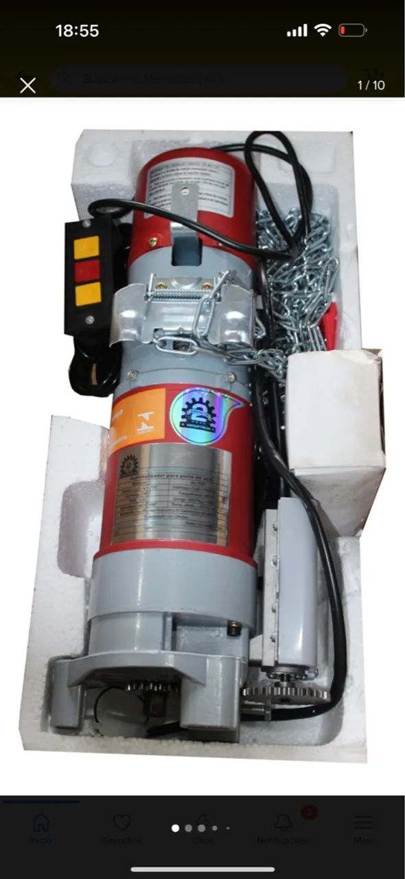 AUTOMATIZADORES MEGATRON ( MOTOR ) PORTA DE AÇO  - Foto 3