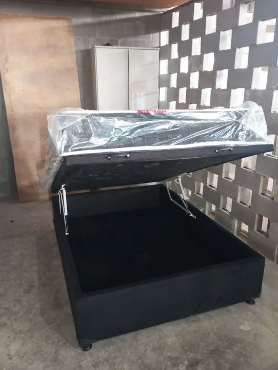Cama box bau 138/188 casal