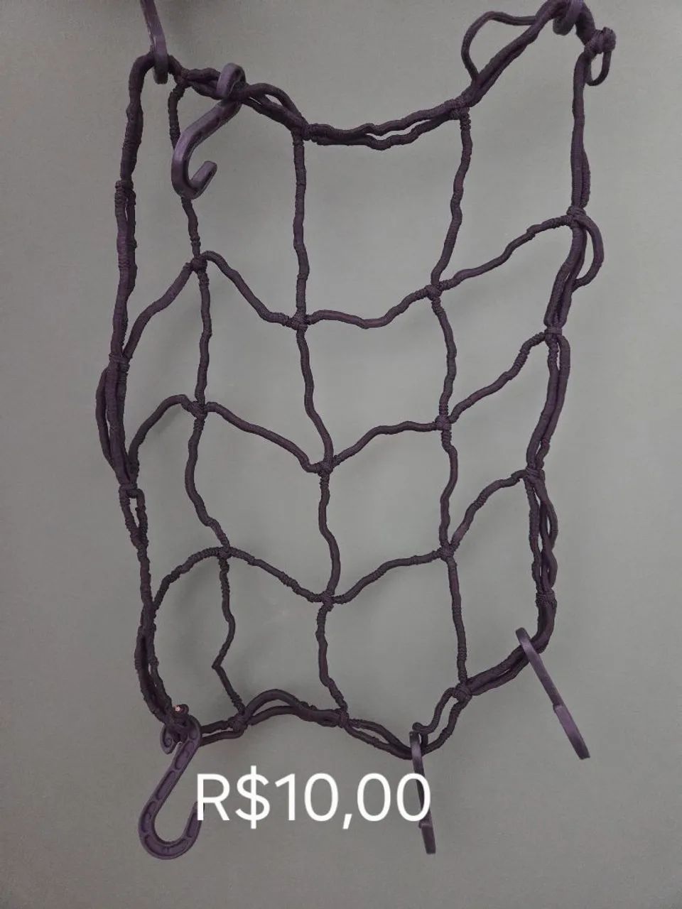 Rede elástica para moto