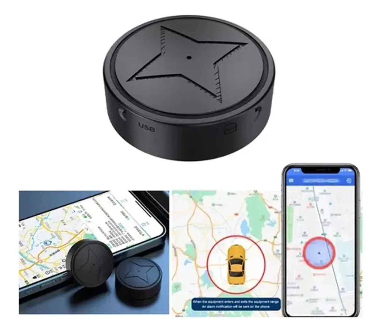 Mini Rastreador GPS Portátil 