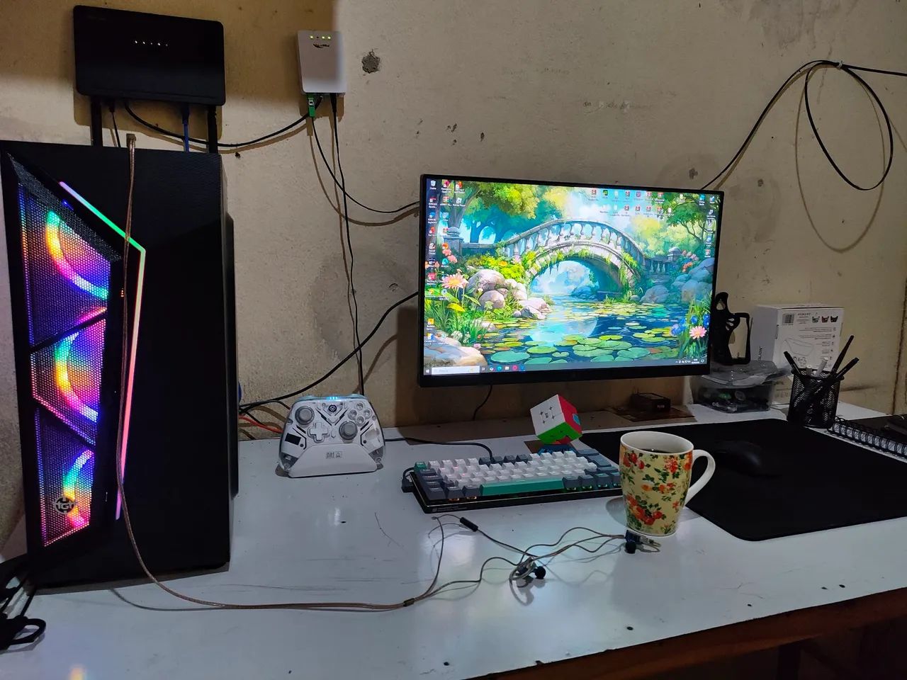 Pc Gamer completo, (controle) 