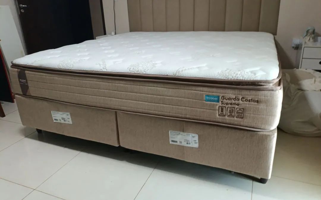 Cama box super king D33 molas ensacadas supremo  - Foto 2