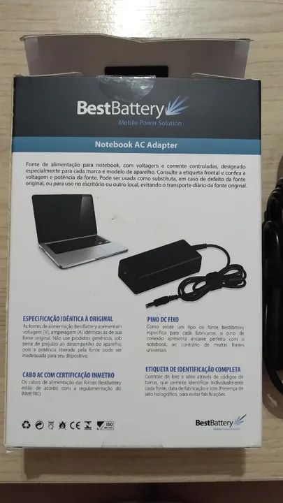 Carregador para NOTEBOOK SEM USO  - Foto 2